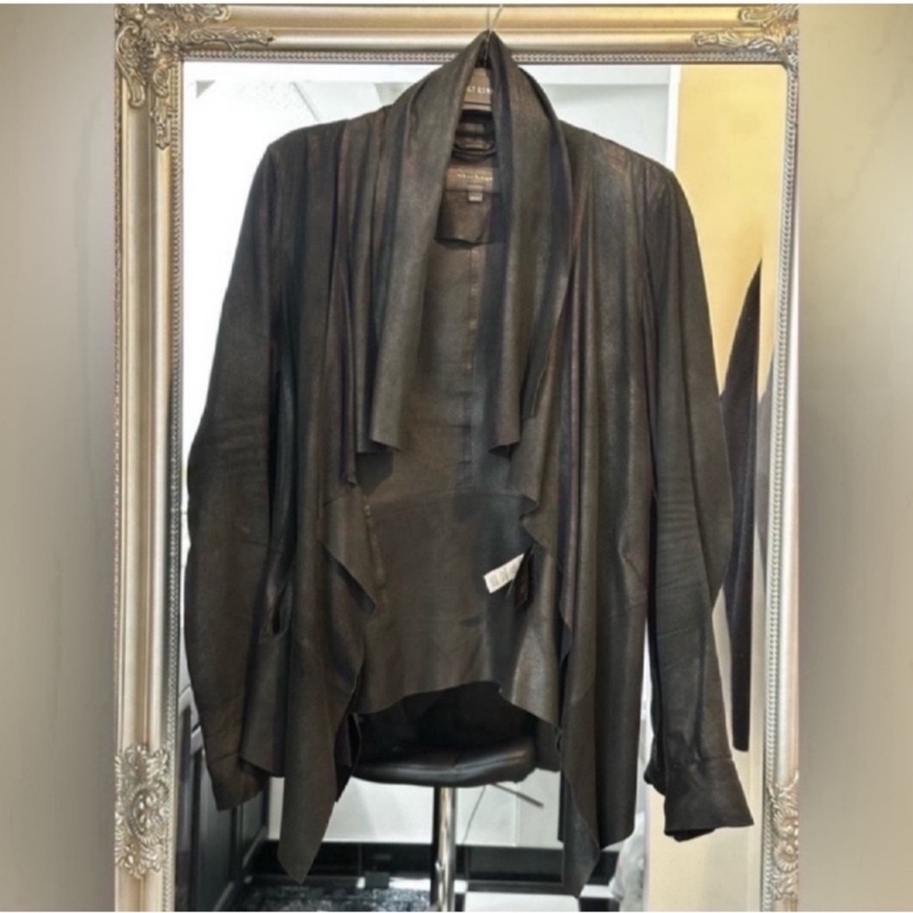 MACKAGE LAMB SKIN LEATHER JACKET - SIZE XS